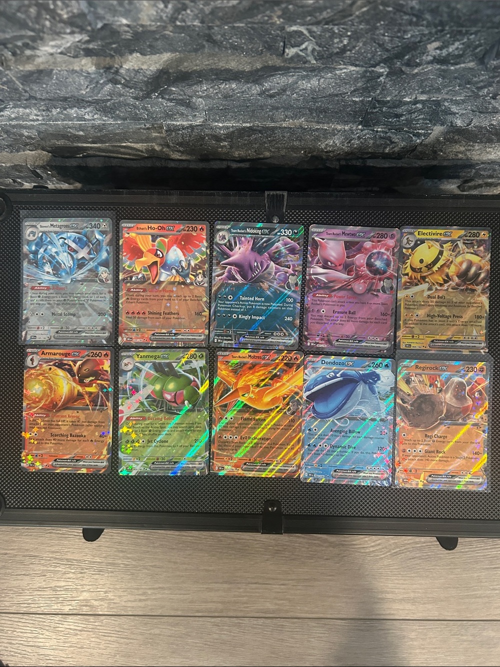 Pokemon EX Card lot 10 Holo cards from Destined Rivals Set M/NM